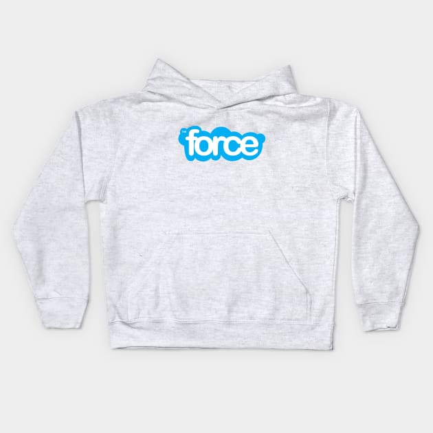 Force Skype Kids Hoodie by SallySparrow